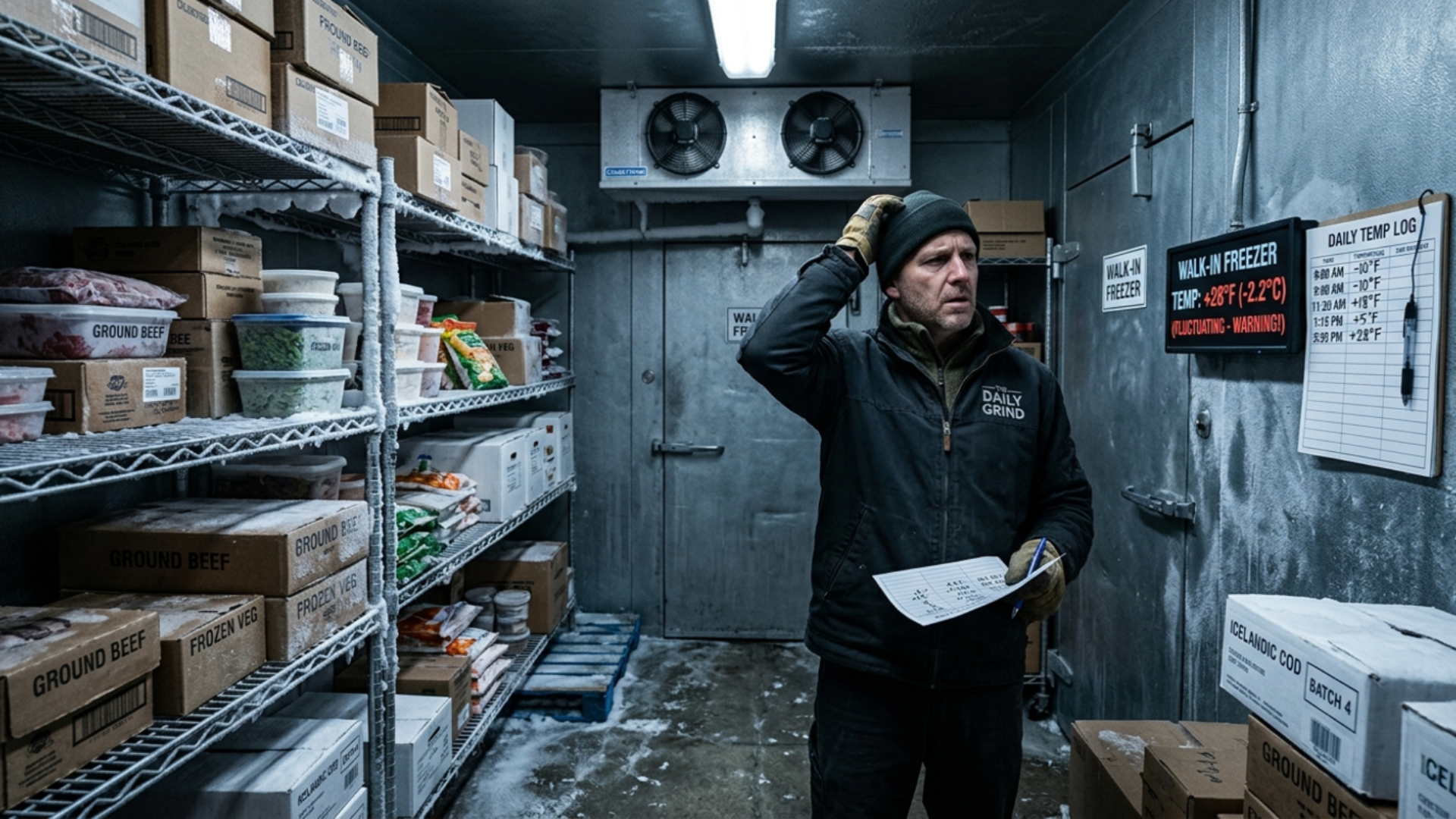 Walk-In Freezer Temperature