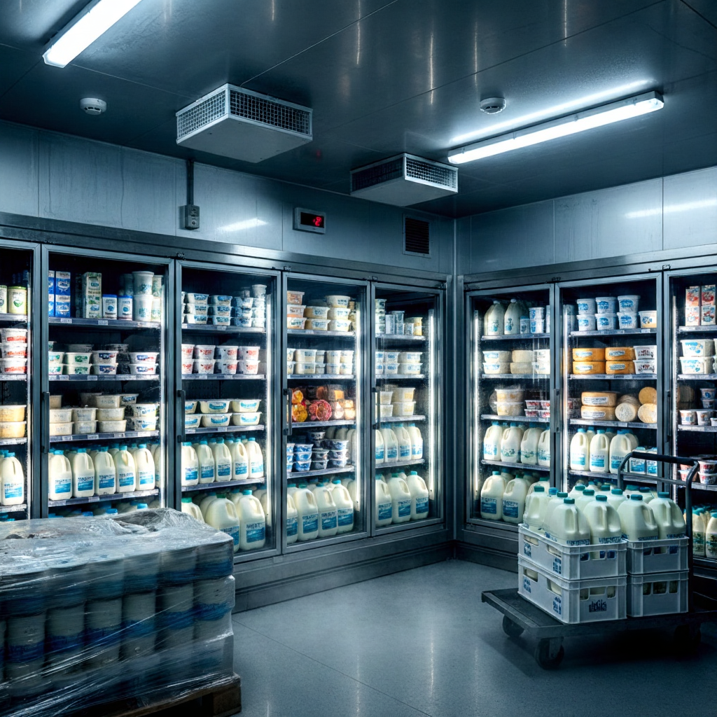 walk in cold storage room